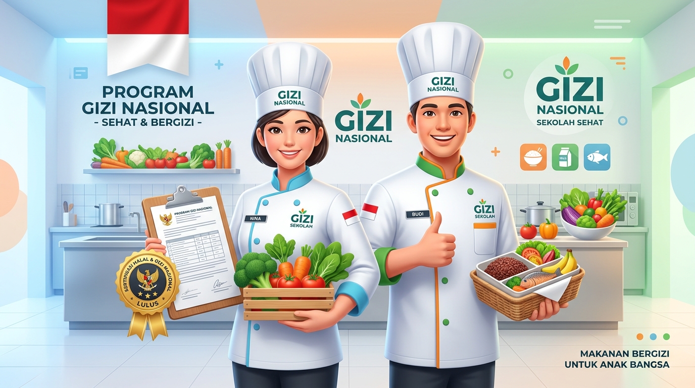 Sertifikasi BNSP Chef & SLHS Higiene Dapur SPPG
